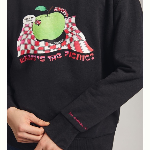 Anthropologie x Scotch & Soda Vintage Sweatshirt Size Large NWT - Picture 3 of 13